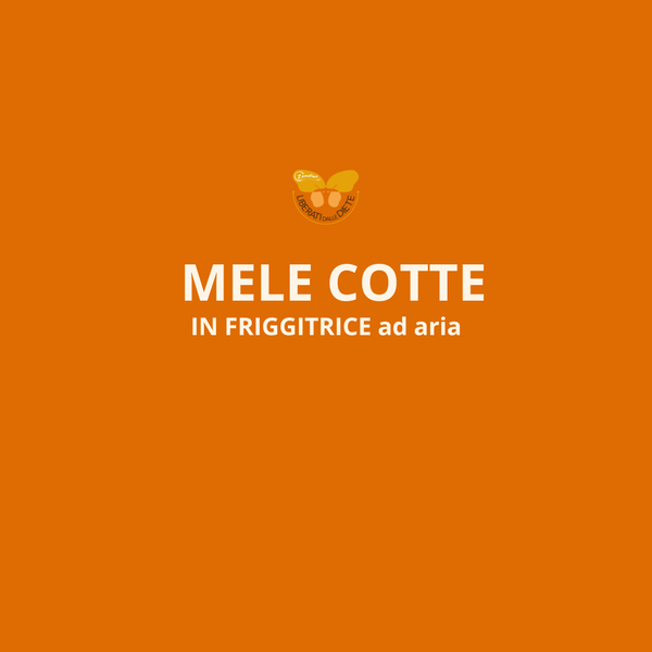 Mele cotte nella friggitrice ad aria