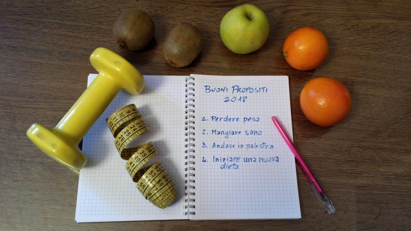 I buoni propositi per il 2018