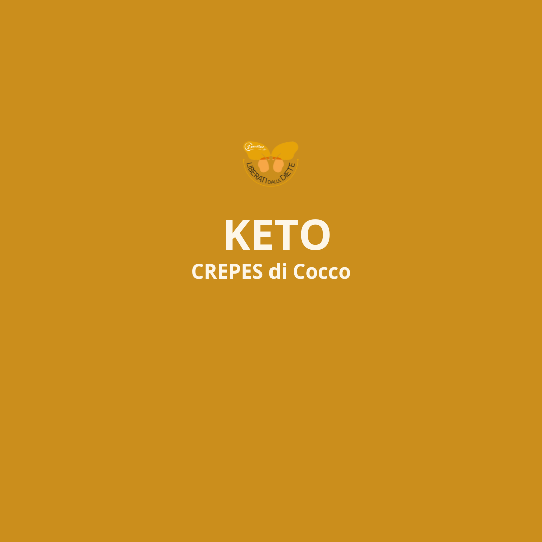 KETO CREPES al Cocco  | METODO ZENDIET