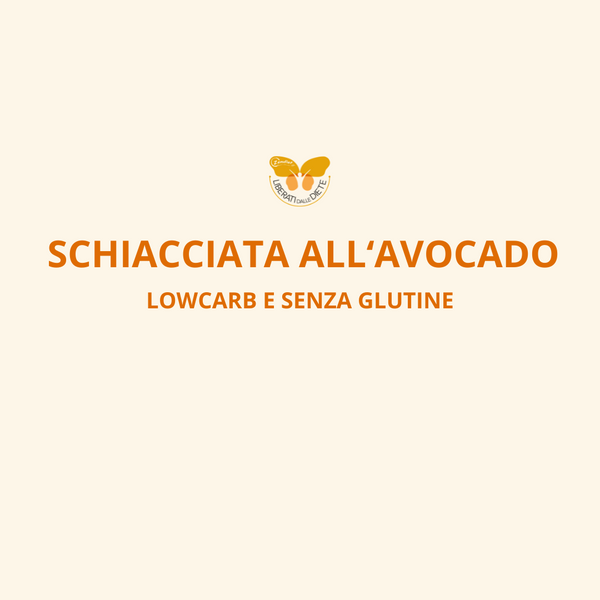 Schiacciata all'avocado | Lowcarb e Senza Glutine