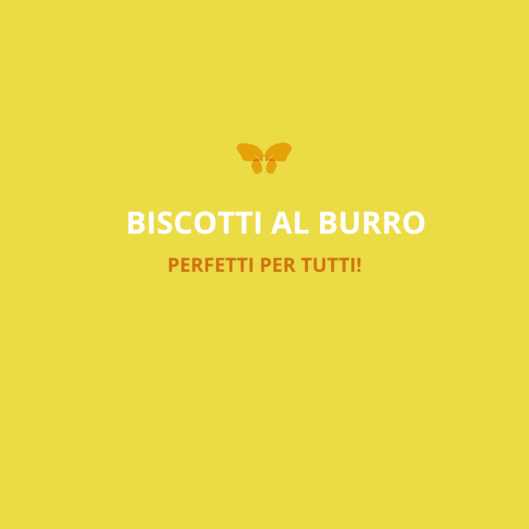 Biscotti al BURRO | Metodo Zendiet