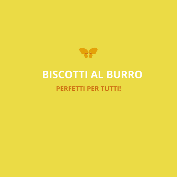 Biscotti al BURRO | Metodo Zendiet