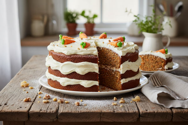 CAROTE CAKE lowcarb | Metodo Zendiet
