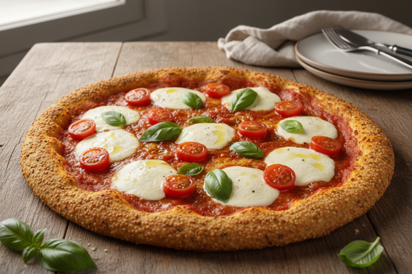 Pizza di QUINOA - Senza Nichel|Metodo Zendiet